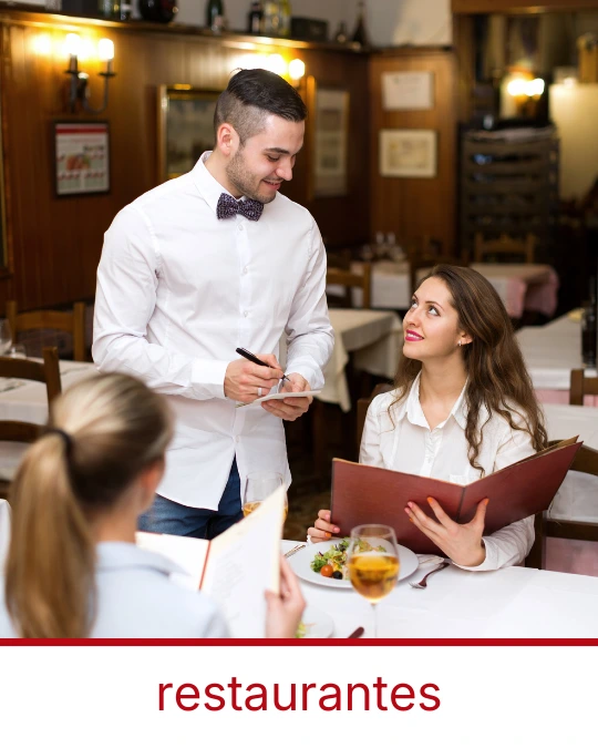 Restaurante usando sistema PDV para gestão de pedidos